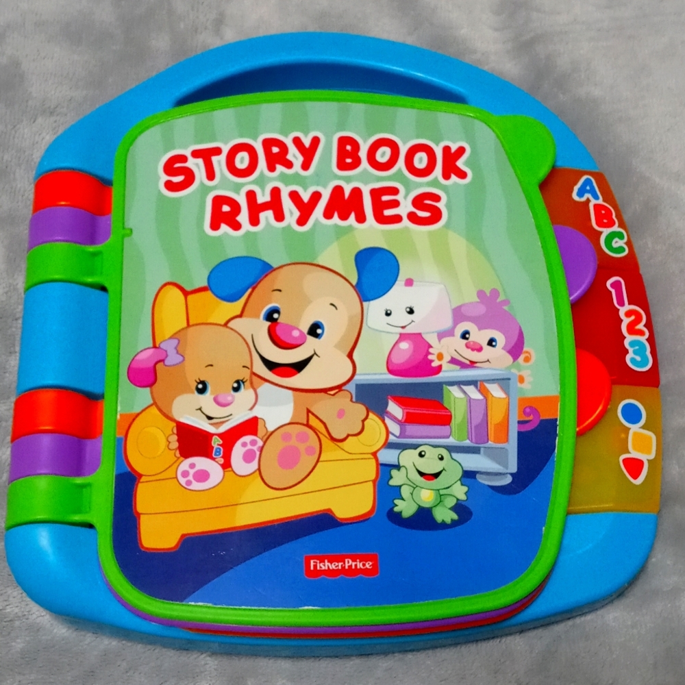 Fisher Price Story Book Rhymes Baby/Toddler interactive book/toy